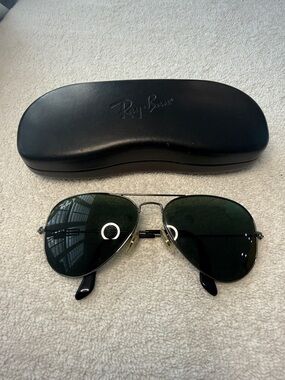 Ray Ban P Polarized Classic Aviator Sunglasses Made in Italy RB 3025